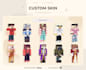 create a custom minecraft skin for you