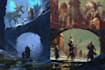 design concept art and illustration