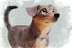 paint dog, cats, whatever pet portrait with watercolor