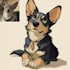 create animals cartoon illustration
