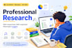 do research on topic you want