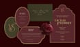 create elegant wedding invitation and stationery