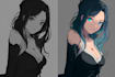 draw character sheet or reference sheet for your character