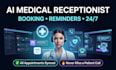 build an ai medical receptionist chatbot for clinic appointment booking