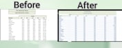 clean, format, merging, pdf to excel data, comparing two excel sheet
