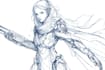 create custom line art illustrations from your ideas