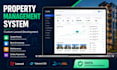 build a property management website with tenant, rent and maintenance tracking