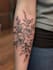 make a  dark tattoo art