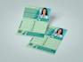 create modern medical, dental, and pharmacy flyer design