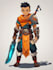 draw 2d game character illustration