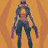 make a cyberpunk character art