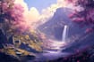 create fantasy landscape art