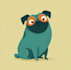 draw your dog or any pets into cartoon