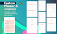 design your branded planner journal and workbook