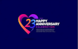 make elegant anniversary celebration event logo design