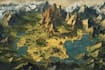 fantasy map design map illustration fantasy map