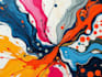 do illustration expressionism art, graffiti, abstract