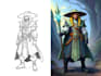do dnd character art illustration commissions