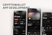build android ios crypto wallet app website blockchain app fintech app bank app