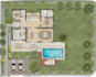 color your architectural floor plans for presentation