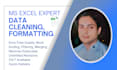 data cleaning and formatting your excel data