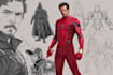 do comic book illustration, marvel comic superhero character
