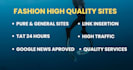 do fashion guest post on high da website