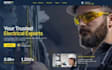 design squarespace solar installer website green energy website electrician site