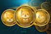 make 3d crypto, meme, gold, cryptocurrency, token, bitcoin logo