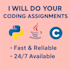 do your python, java, java script, and c programming assignments