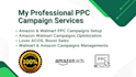 manage and optimize amazon ppc walmart ads campaigns setup, amazon advertising