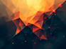 create abstract geometric digital art