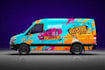 create van wrap design, car wrap design, truck wrap design