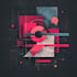 create abstract geometric digital art
