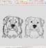 do perfect dog embroidery digitizing and quick delivery