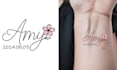 design custom birthday or date tattoo art with name