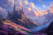 make illustration in fantasy and medieval style