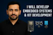 develop embedded systems, iot projects, arduino, esp8266, and stm32 solutions