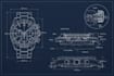 create manufacturing ready watch cad design with technical drawing