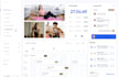 create a complete fitness app gym management system with admin screens