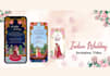 create a beautiful indian wedding invitation video for whatsapp