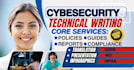 draft or write cybersecurity technical writing articles projects quizzes reports