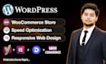 design responsive wordpress website and landing page with elementor pro