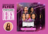 create a pro conference church event flyer, postcard design and posters