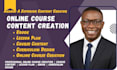 do online course creation, course content, lesson plan, course curriculum, ebook
