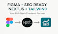 convert figma to responsive next js and tailwind CSS