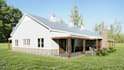 design 3d farmhouse, barn, storage shed, stable and greenhouse visuals
