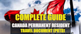 do permanent resident travel document application