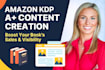 create amazon KDP a plus content to boost your book sales