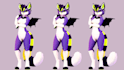 create custom vr anime character model, furry 3d vrchat avatar and vtuber model